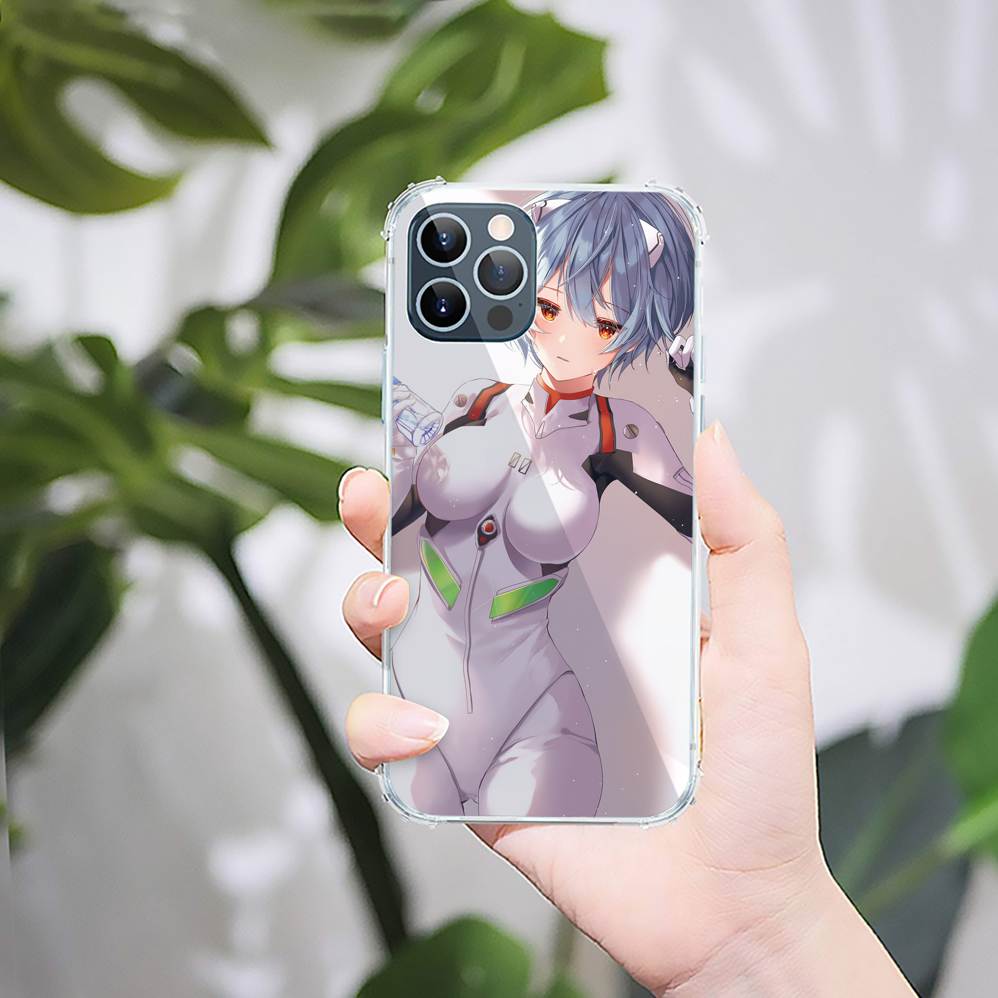 （画像用） EVA 新世紀エヴァンゲリオン 【iPhone 12シリーズ対応】透明スマホケース（クリアソフトケース）